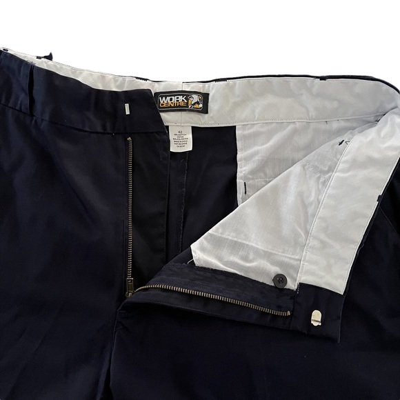 Work Center Men’s Work Pants Navy Blue Size 42 - Picture 4 of 7